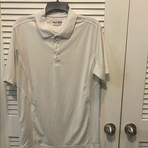 Fila Men's Classic White Polo Shirt